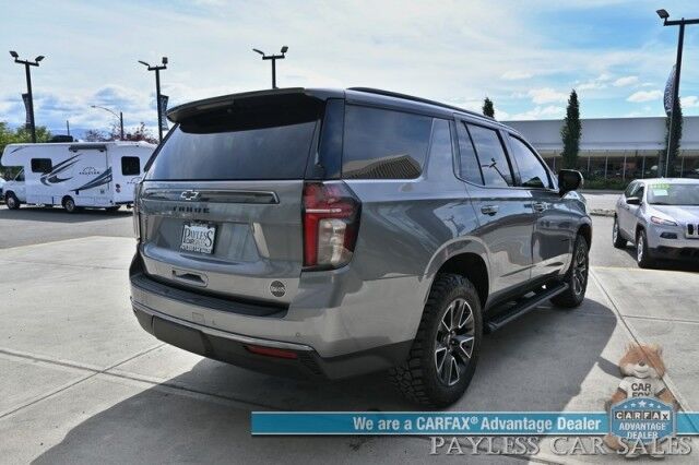 2021 Chevrolet Tahoe Z71 / 4X4 / Signature & Luxury Pkg / Auto Start / Power & Heated Leather Seats / Heated Steering / Bose Speakers / Pano Sunroof / Apple CarPlay & Android Auto / 3rd Row / Seats 7 / 360 Cam / Tow Pkg Anchorage AK