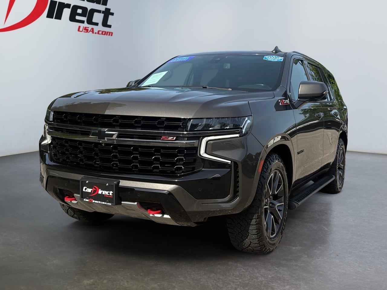 2021 Chevrolet Tahoe Z71, RUNNING BOARDS, PANORAMIC MOONROOF, POWER LIFTGATE, 360 BACKUP CAMERA, 2ND ROW CAPTAINS CHAIRS, POWER 3RD ROW SEATING, HEATED FRONT & REAR SEATS, BLIND SPOT ALERT, LANE KEEP ASSIST, LOW MILES, THIS TAHOE IS TAKE HOME READY!