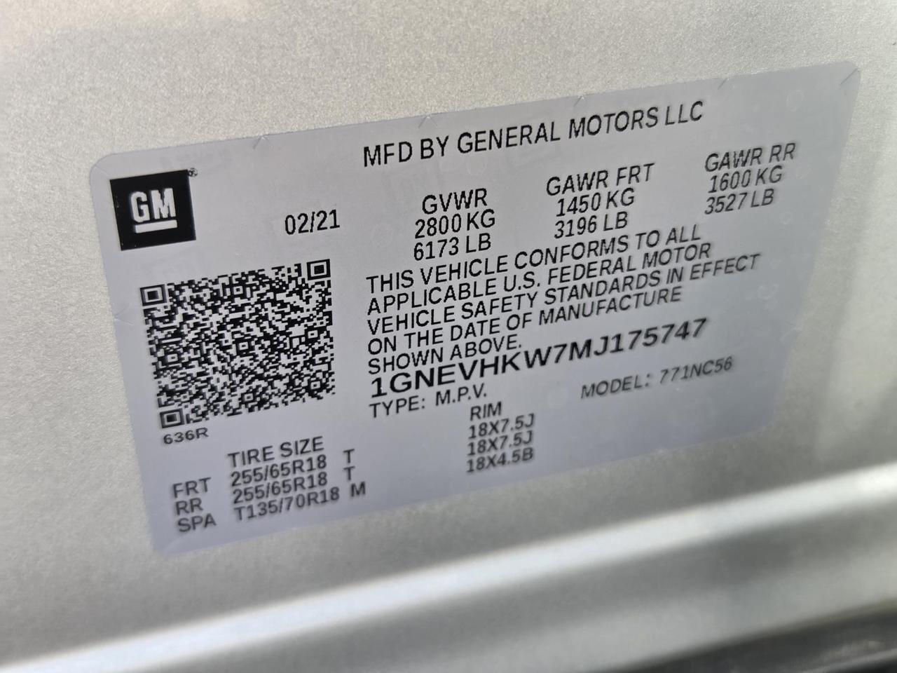 2021 Chevrolet Traverse AWD 4dr LT Leather Beeville TX