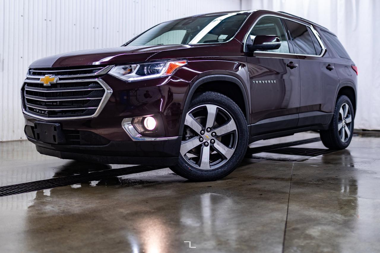 2021 Chevrolet Traverse AWD LT True North Leather Roof Nav Red Deer AB