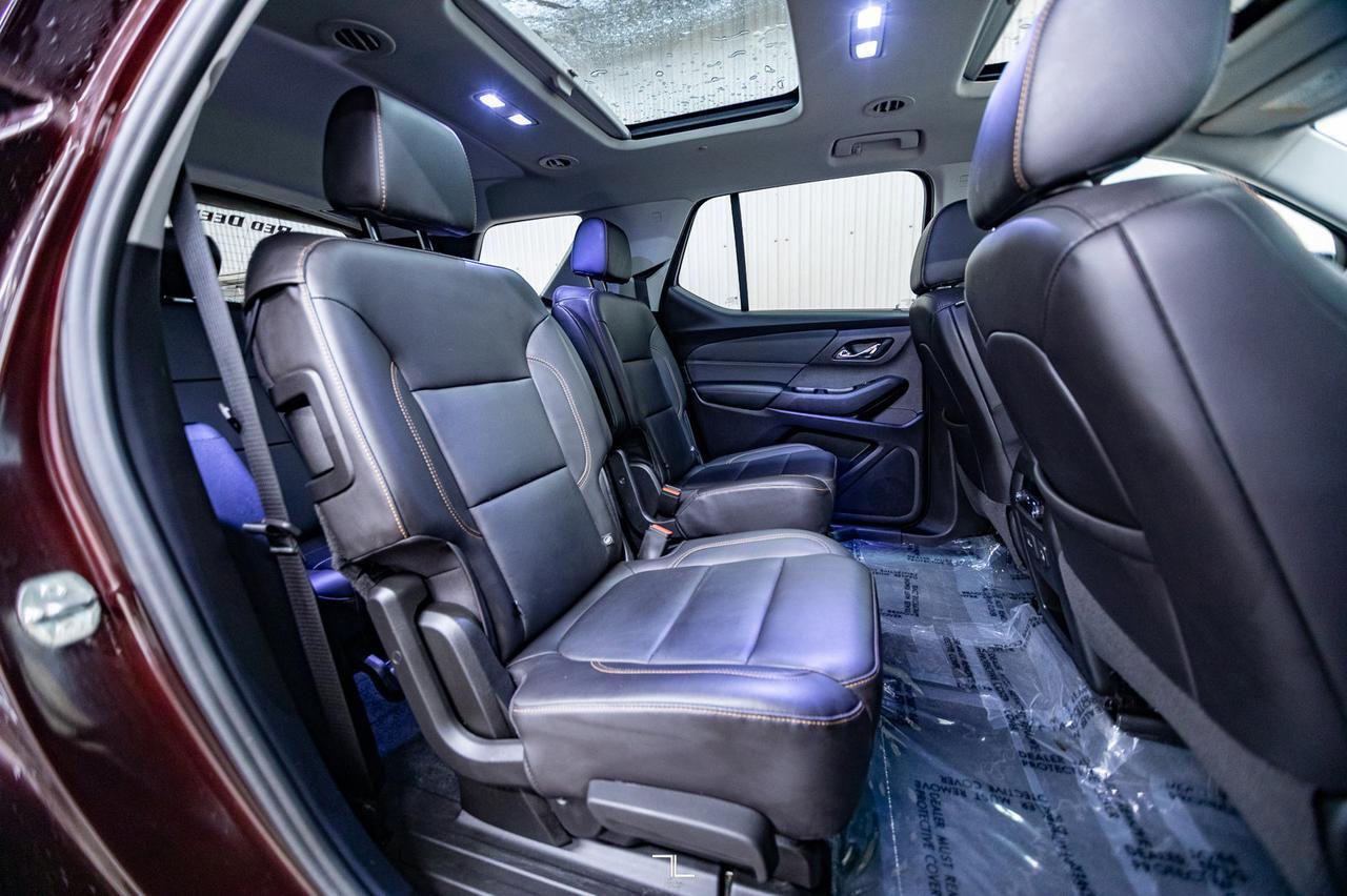 2021 Chevrolet Traverse AWD LT True North Leather Roof Nav Red Deer AB