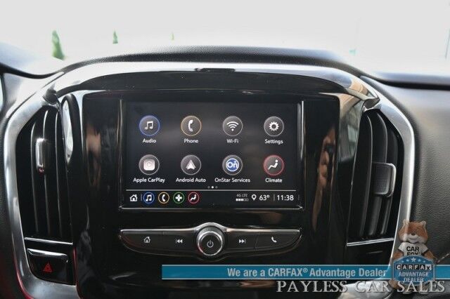 2021 Chevrolet Traverse LS / AWD / 3.6L V6 / Power Locks, Windows & Mirrors / Premium Cloth Seats / Apple CarPlay & Android Auto / Cruise Control / 3rd Row / Seats 8 / 25 MPG / Aluminum Wheels / Back Up Cam / Block Heate Anchorage AK