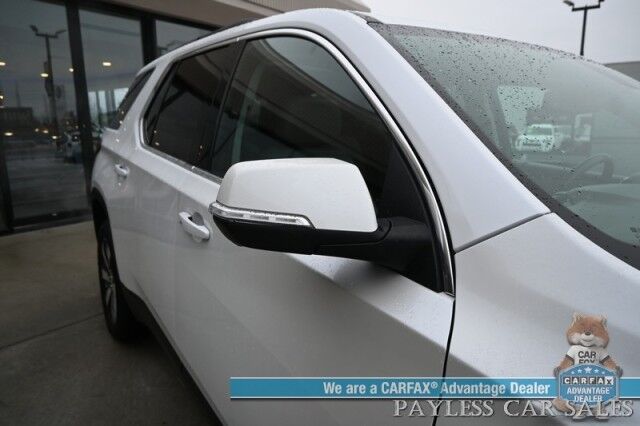 2021 Chevrolet Traverse LT / AWD / 3.6L V6 / Auto Start / Power & Heated Leather Seats / Navigation / Sunroof / Bose Speakers / Blind Spot Alert / Apple CarPlay & Android Auto / 360 View Camera / 3rd Row / Captain Chairs / Seats 7 / Power Liftgate Anchorage AK 2021 Chevrolet Traverse LT / AWD / 3.6L V6 / Auto Start / Power & Heated Leather Seats / Navigation / Sunroof / Bose Speakers / Blind Spot Alert / Apple CarPlay & Android Auto / 360 View Camera / 3rd Row / Captain Chairs / Seats 7 / Power Liftgate Anchorage AK