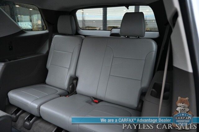 2021 Chevrolet Traverse LT / Premium Pkg / AWD / 3.6L V6 / Auto Start / Power & Heated Leather Seats / Navigation / Dual Sunroof / Bose Speakers / Blind Spot Alert / Apple CarPlay & Android Auto / 360 Camera / 3rd Row / Seats 7 / Power Liftgate Anchorage AK