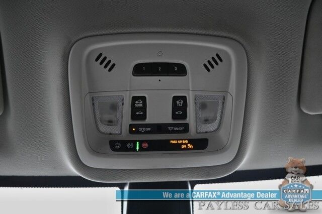 2021 Chevrolet Traverse LT / Premium Pkg / AWD / 3.6L V6 / Auto Start / Power & Heated Leather Seats / Navigation / Dual Sunroof / Bose Speakers / Blind Spot Alert / Apple CarPlay & Android Auto / 360 Camera / 3rd Row / Seats 7 / Power Liftgate Anchorage AK