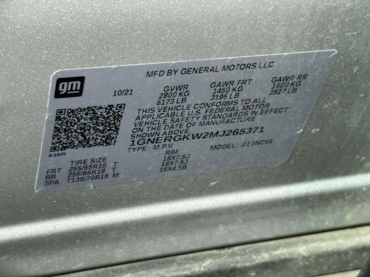 2021 Chevrolet Traverse LT Alexandria VA