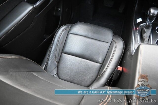 2021 Chevrolet Traverse Premier / AWD / Redline Edition / Auto Start / Heated & Cooled Leather Seats / Heated Steering Wheel / Navigation / Sunroof / Bose Speakers / Apple CarPlay & Android Auto / Rear Captain Chairs / Seats 7 / Tow Pkg Anchorage AK