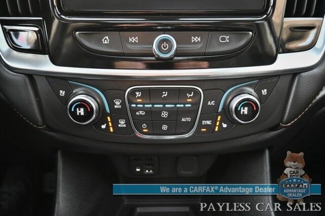 2021 Chevrolet Traverse Premier / AWD / Redline Edition / Auto Start / Heated & Cooled Leather Seats / Heated Steering Wheel / Navigation / Sunroof / Bose Speakers / Apple CarPlay & Android Auto / Rear Captain Chairs / Seats 7 / Tow Pkg Anchorage AK