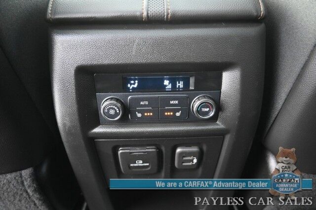 2021 Chevrolet Traverse Premier / AWD / Redline Edition / Auto Start / Heated & Cooled Leather Seats / Heated Steering Wheel / Navigation / Sunroof / Bose Speakers / Apple CarPlay & Android Auto / Rear Captain Chairs / Seats 7 / Tow Pkg Anchorage AK