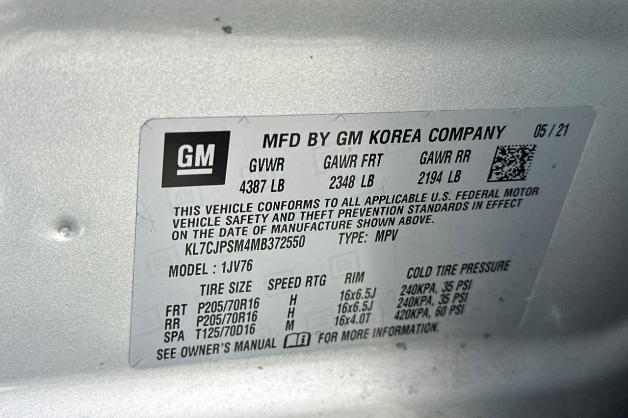 2021 Chevrolet Trax LT Roseville CA