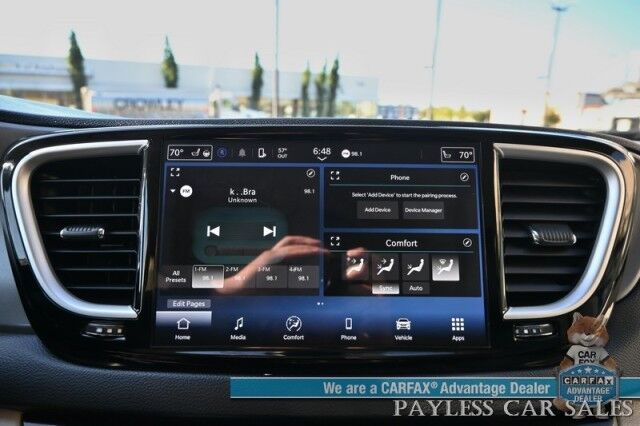 2021 Chrysler Pacifica Touring L / AutoStart / Power & Heated Leather Seats / Heated Steering Wheel / Lane Departure & Blind Spot Alert / Apple CarPlay & Android Auto / Back Up Camera / 3rd Row / Seats 8 / Block Heater / 1-Owner Anchorage AK