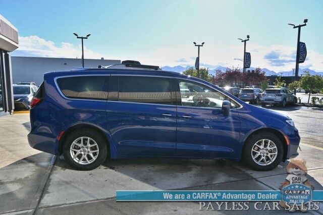 2021 Chrysler Pacifica Touring L / AutoStart / Power & Heated Leather Seats / Heated Steering Wheel / Lane Departure & Blind Spot Alert / Apple CarPlay & Android Auto / Back Up Camera / 3rd Row / Seats 8 / Block Heater / 1-Owner Anchorage AK