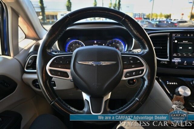 2021 Chrysler Pacifica Touring L / AutoStart / Power & Heated Leather Seats / Heated Steering Wheel / Lane Departure & Blind Spot Alert / Apple CarPlay & Android Auto / Back Up Camera / 3rd Row / Seats 8 / Block Heater / 1-Owner Anchorage AK