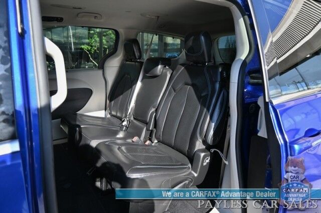 2021 Chrysler Pacifica Touring L / AutoStart / Power & Heated Leather Seats / Heated Steering Wheel / Lane Departure & Blind Spot Alert / Apple CarPlay & Android Auto / Back Up Camera / 3rd Row / Seats 8 / Block Heater / 1-Owner Anchorage AK