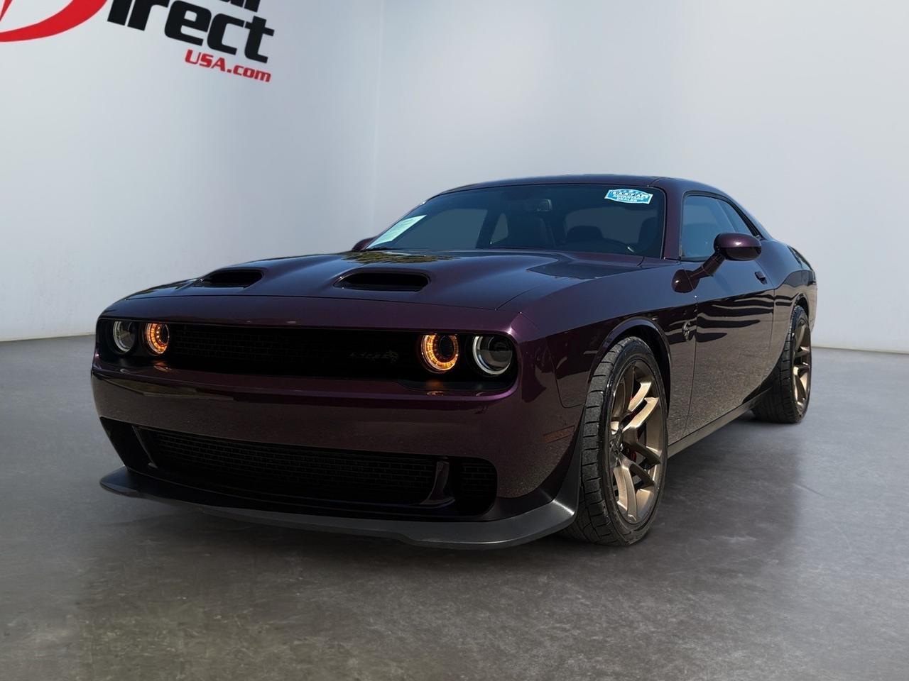2021 Dodge Challenger SRT Hellcat, SUPERCHARGED 717HP, SUNROOF, BACKUP CAMERA WITH PARKING SENSORS, PADDLE SHIFTERS, APPLE CARPLAY/ANDROID AUTO, BLIND SPOT MONITORING, HEATED & VENTILATED SEATS, LOW MILEAGE, CLEAN CARFAX, NEW CHALLENGE ON THE ROAD!! Virginia Beach VA