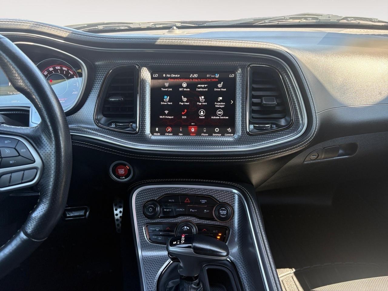 2021 Dodge Challenger SRT Hellcat, SUPERCHARGED 717HP, SUNROOF, BACKUP CAMERA WITH PARKING SENSORS, PADDLE SHIFTERS, APPLE CARPLAY/ANDROID AUTO, BLIND SPOT MONITORING, HEATED & VENTILATED SEATS, LOW MILEAGE, CLEAN CARFAX, NEW CHALLENGE ON THE ROAD!! Virginia Beach VA