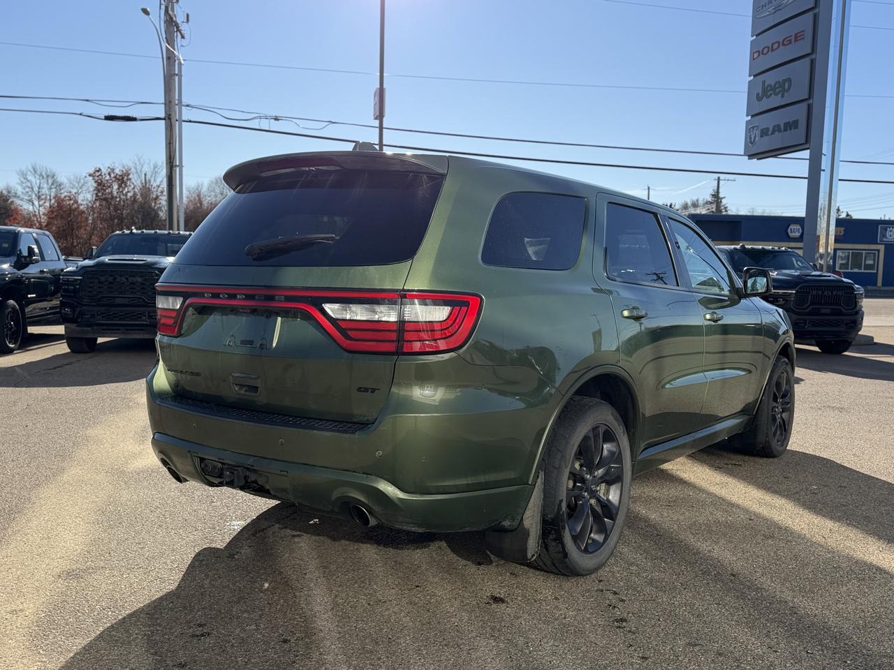 2021 Dodge Durango GT AWD SUV | F8 Green | V6 | Backup Camera | NAV | 6 Passenger | Heated Seats Redwater AB