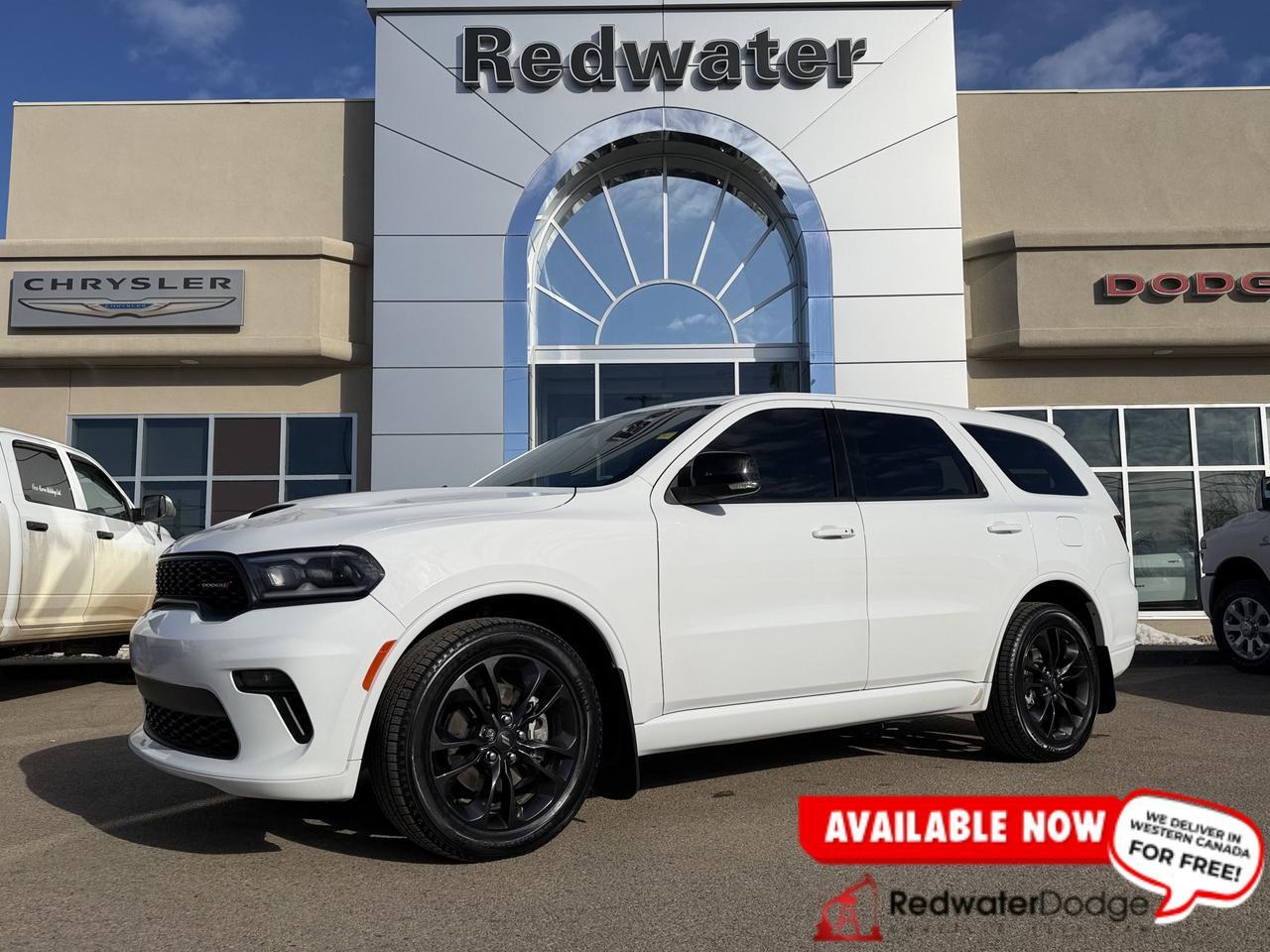 2021 Dodge Durango GT Blacktop AWD | 20IN Black Wheels | Leather | 6 Passenger | NAV | Alpine Audio | Heated Seats