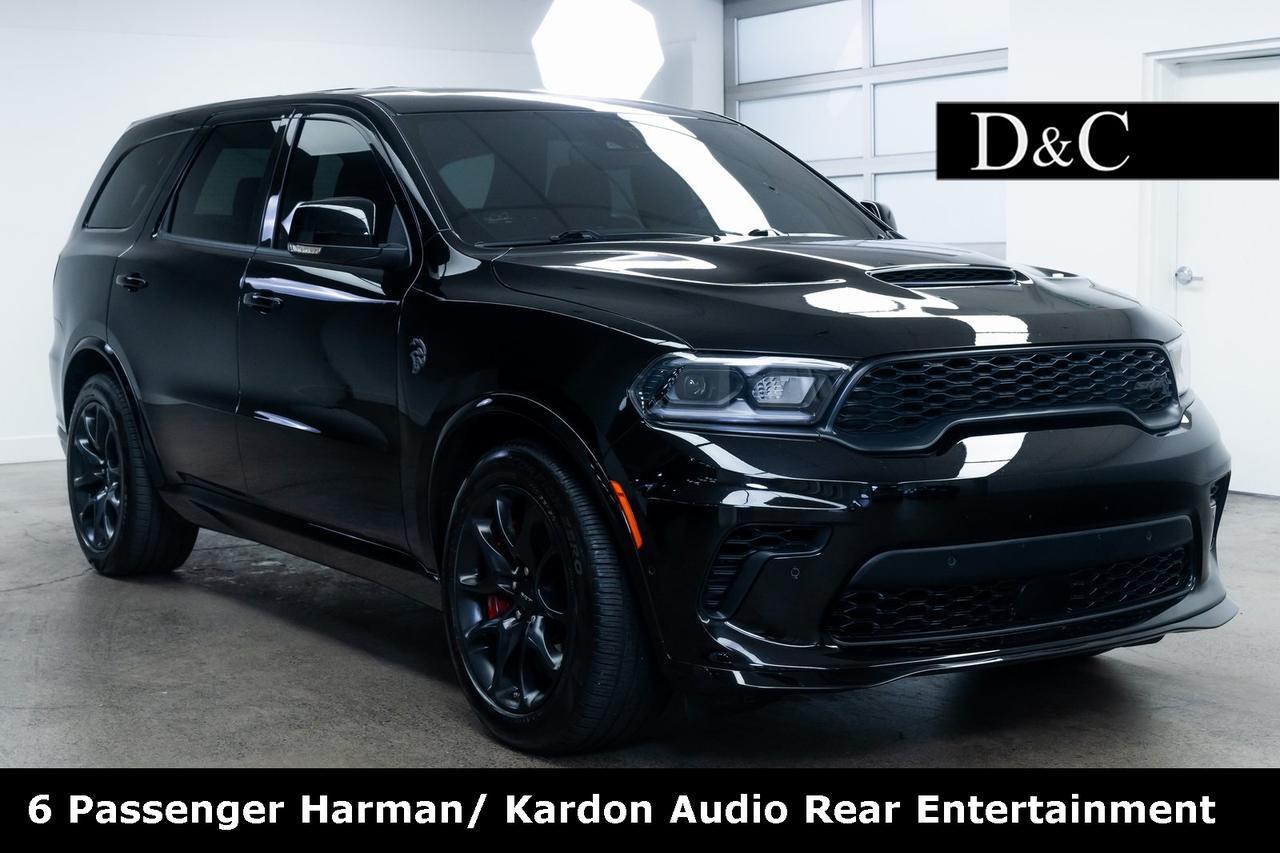2021 Dodge Durango SRT Hellcat 6 Passenger Harman/ Kardon Audio Rear Entertainmen Portland OR