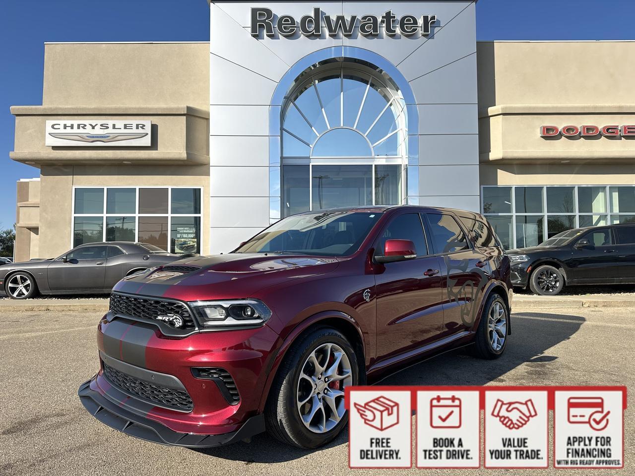 2021 Dodge Durango SRT Hellcat AWD | Supercharged HEMI V8 710HP | Brembo Brakes | NAV | Heated Vented Leather | Sunroof