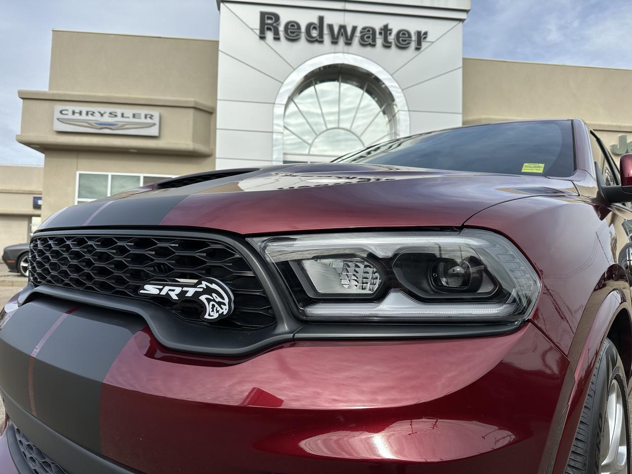 2021 Dodge Durango SRT Hellcat AWD | Supercharged HEMI V8 710HP | Brembo Brakes | NAV | Heated Vented Leather Redwater AB