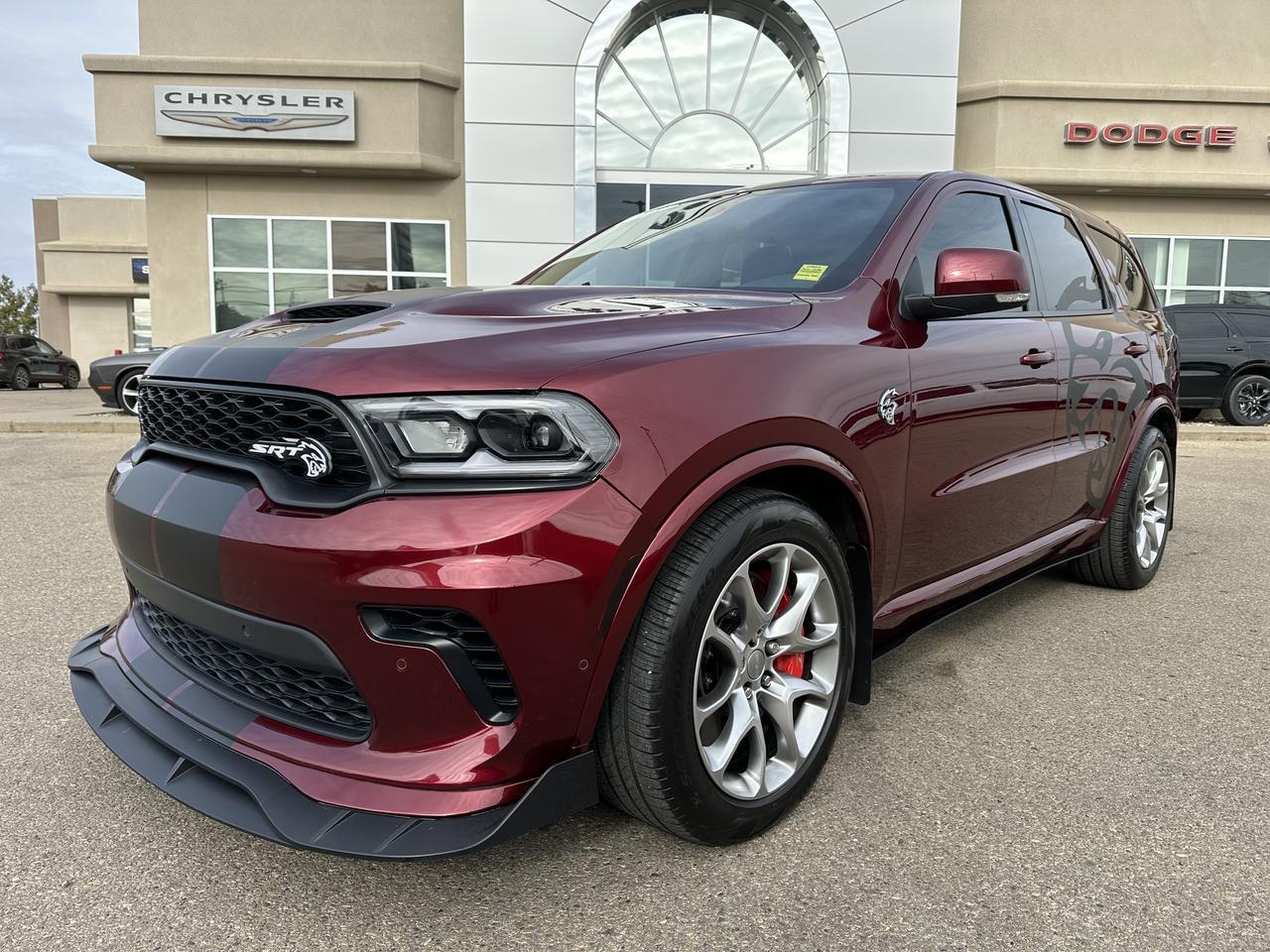 2021 Dodge Durango SRT Hellcat AWD | Supercharged HEMI V8 710HP | Brembo Brakes | NAV | Heated Vented Leather Redwater AB
