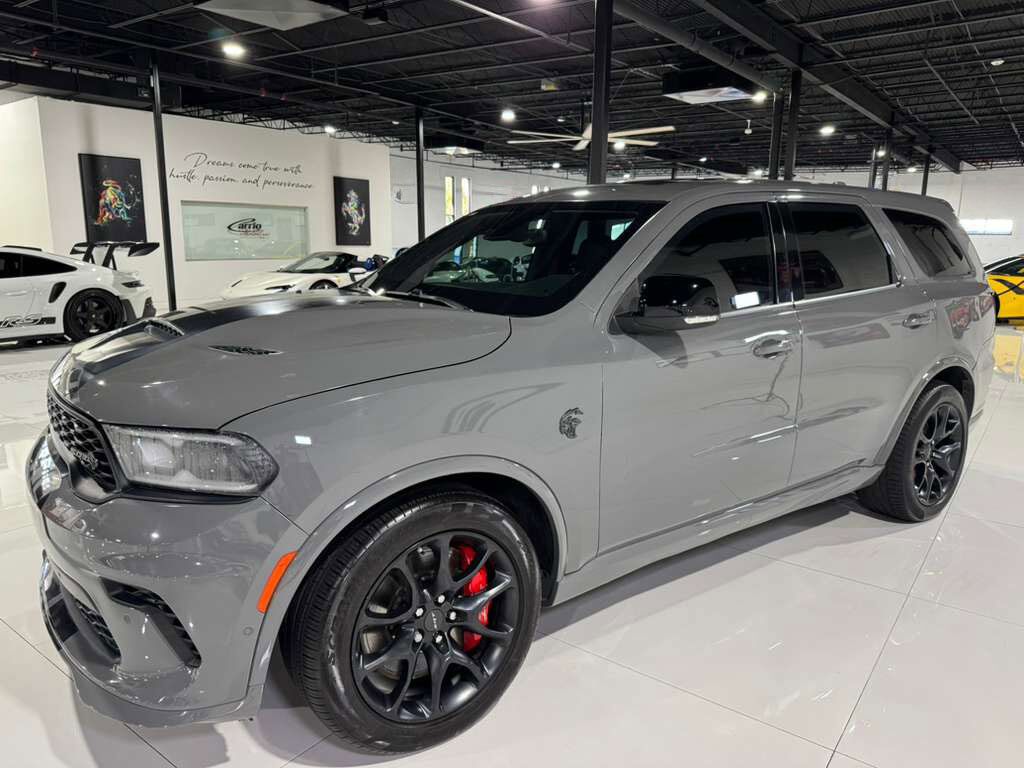 2021 Dodge Durango SRT Hellcat LEVEL B6 ARMORED! Destroyer Gray paint, Harman/Kardon audio, forged carbon & MUCH MORE!! Fort Lauderdale FL