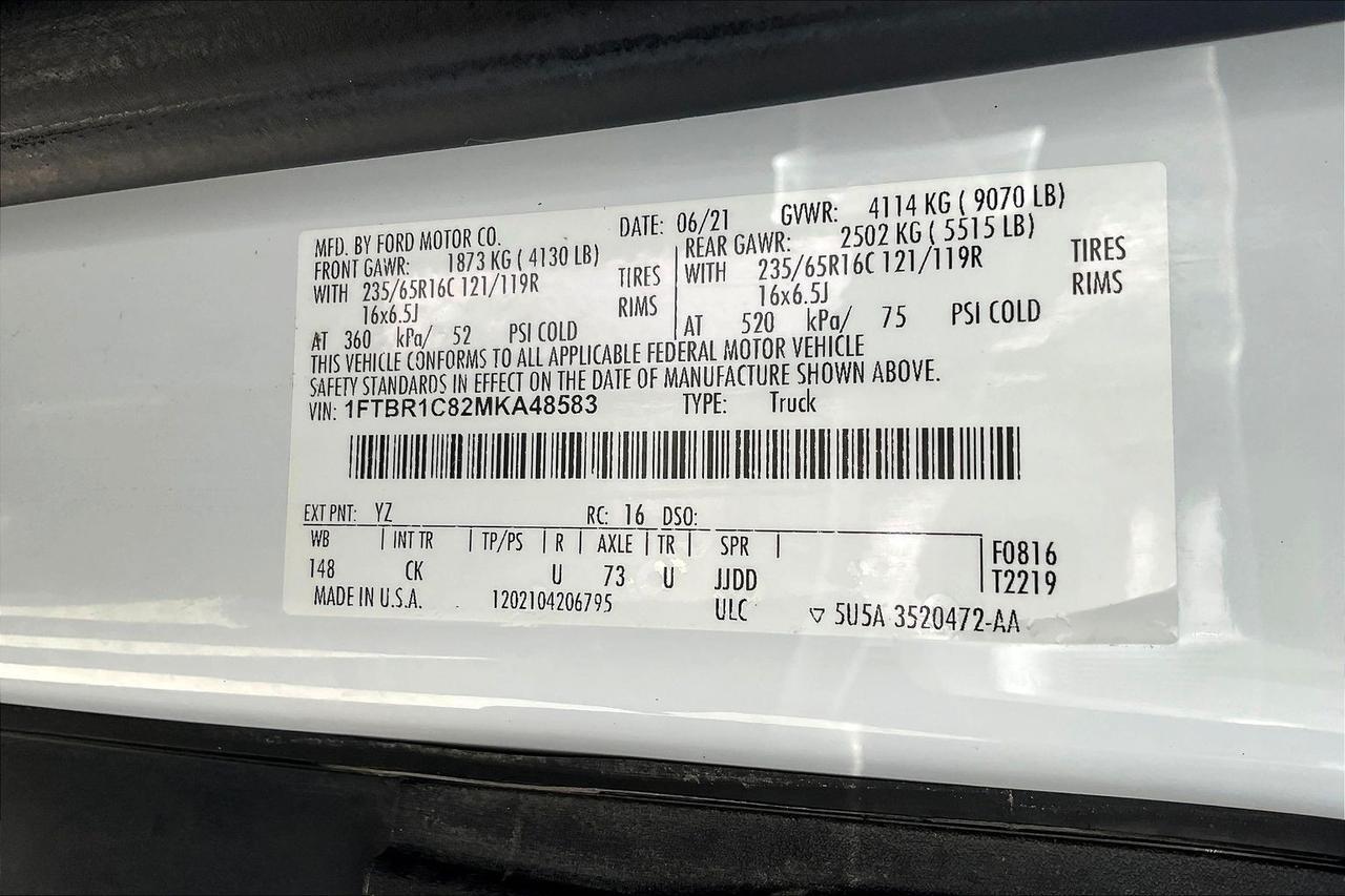 2021 FORD TRANSIT T-250 Houston TX