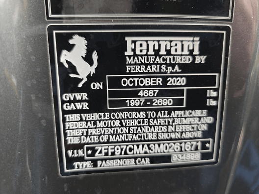 2021 Ferrari 812 GTS Base Miami FL