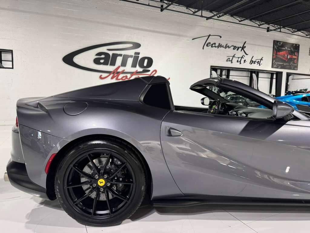 2021 Ferrari 812 GTS Grigio GTS paint,Blu Sterling interior,front lifter,JBL audio,surround view,carbon galore AND MORE!! Fort Lauderdale FL
