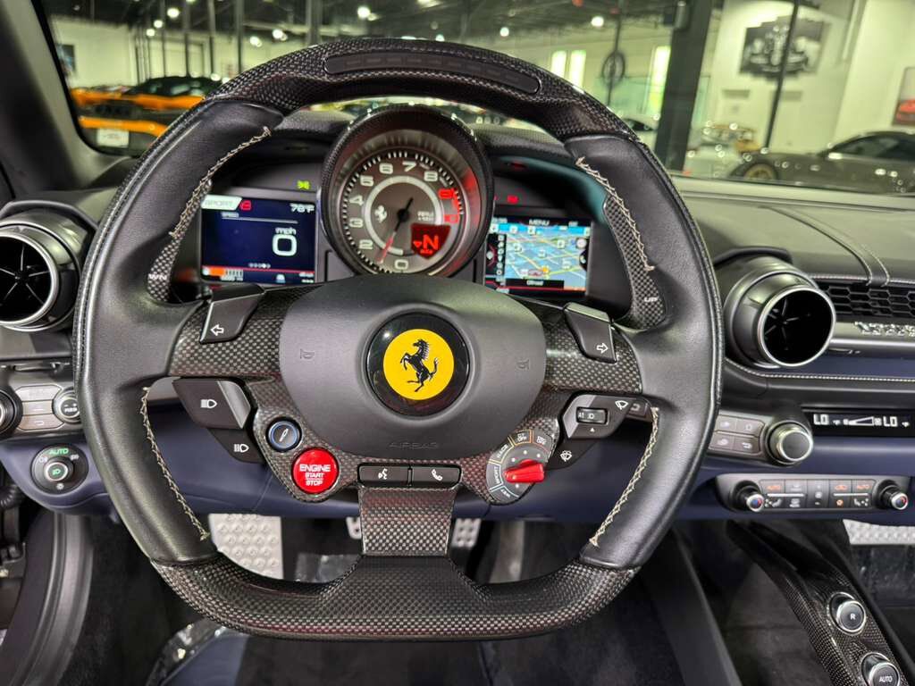 2021 Ferrari 812 GTS Grigio GTS paint,Blu Sterling interior,front lifter,JBL audio,surround view,carbon galore AND MORE!! Fort Lauderdale FL