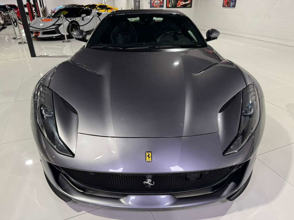 2021 Ferrari 812 GTS Grigio GTS paint,Blu Sterling interior,front lifter,JBL audio,surround view,carbon galore AND MORE!! Fort Lauderdale FL