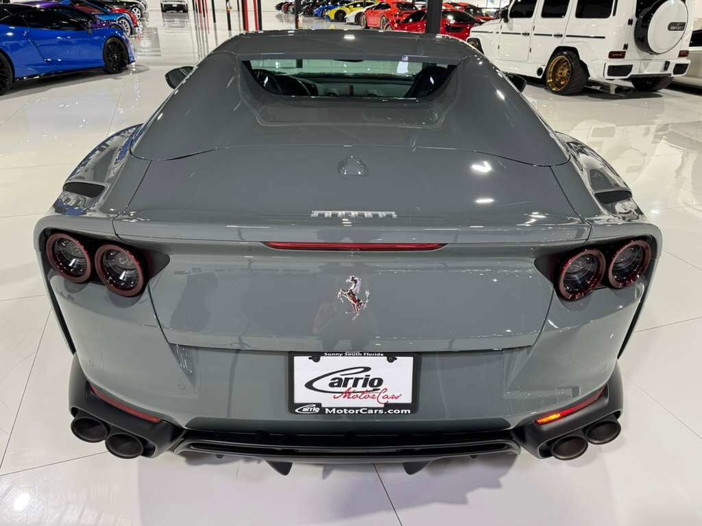 2021 Ferrari 812 GTS Grigio Medio paint, Blu Sterling interior,surround view camera system,JBL Professional audio & MORE! Fort Lauderdale FL