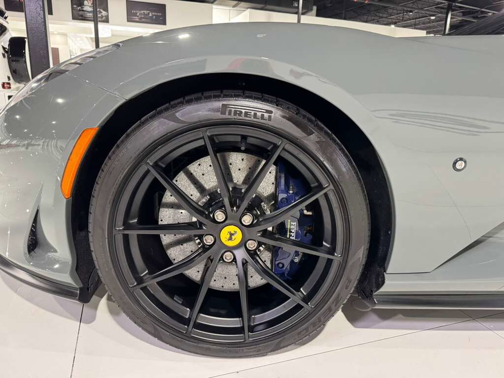 2021 Ferrari 812 GTS Grigio Medio paint, Blu Sterling interior,surround view camera system,JBL Professional audio & MORE! Fort Lauderdale FL