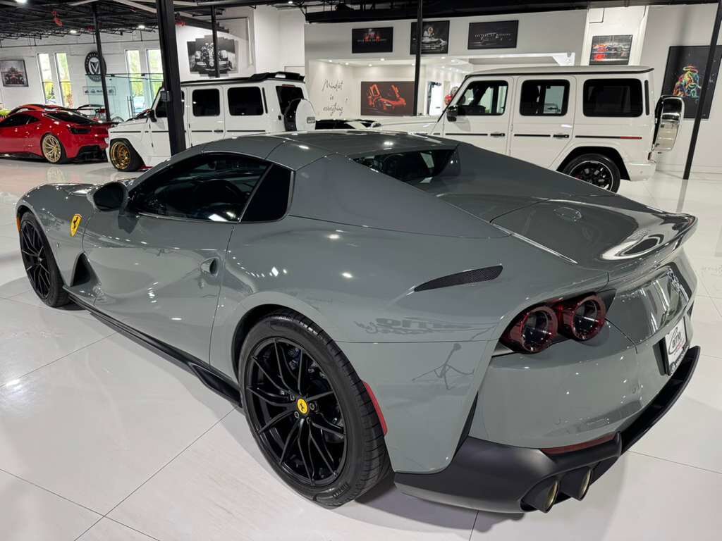2021 Ferrari 812 GTS Grigio Medio paint, Blu Sterling interior,surround view camera system,JBL Professional audio & MORE! Fort Lauderdale FL