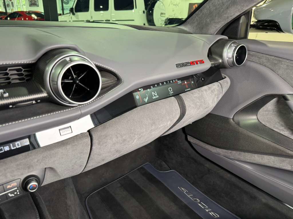 2021 Ferrari 812 GTS Grigio Medio paint, Blu Sterling interior,surround view camera system,JBL Professional audio & MORE! Fort Lauderdale FL