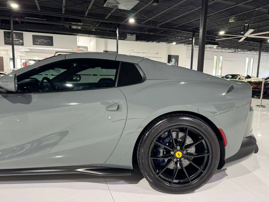 2021 Ferrari 812 GTS Grigio Medio paint, Blu Sterling interior,surround view camera system,JBL Professional audio & MORE! Fort Lauderdale FL
