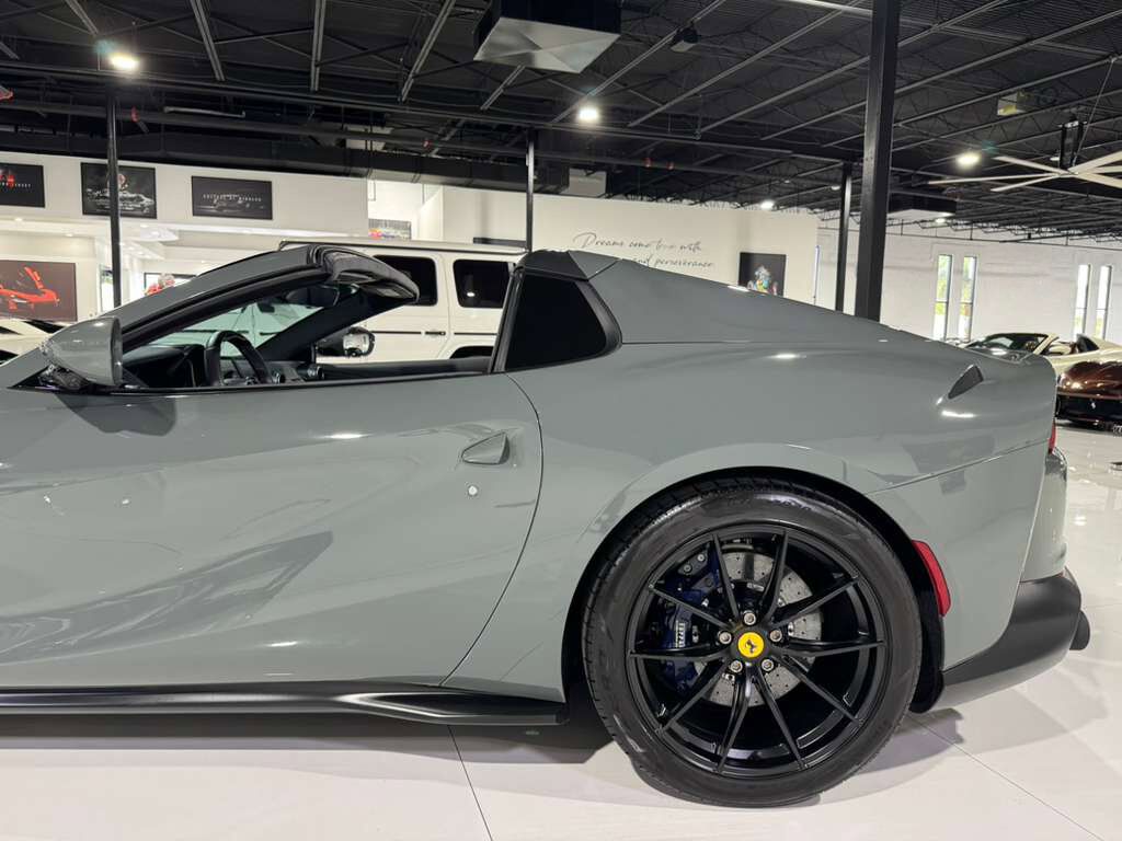 2021 Ferrari 812 GTS Grigio Medio paint, Blu Sterling interior,surround view camera system,JBL Professional audio & MORE! Fort Lauderdale FL