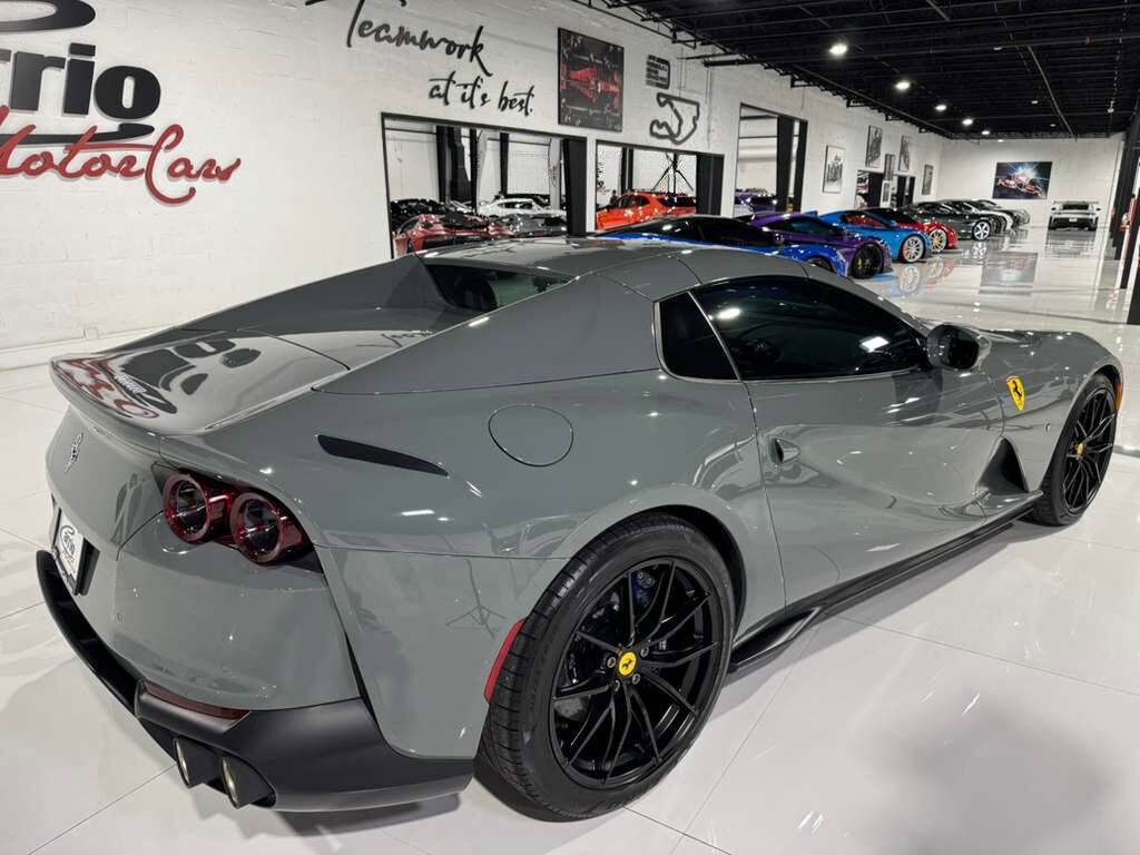 2021 Ferrari 812 GTS Grigio Medio paint, Blu Sterling interior,surround view camera system,JBL Professional audio & MORE! Fort Lauderdale FL