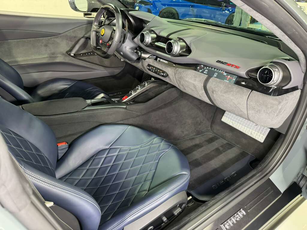 2021 Ferrari 812 GTS Grigio Medio paint, Blu Sterling interior,surround view camera system,JBL Professional audio & MORE! Fort Lauderdale FL