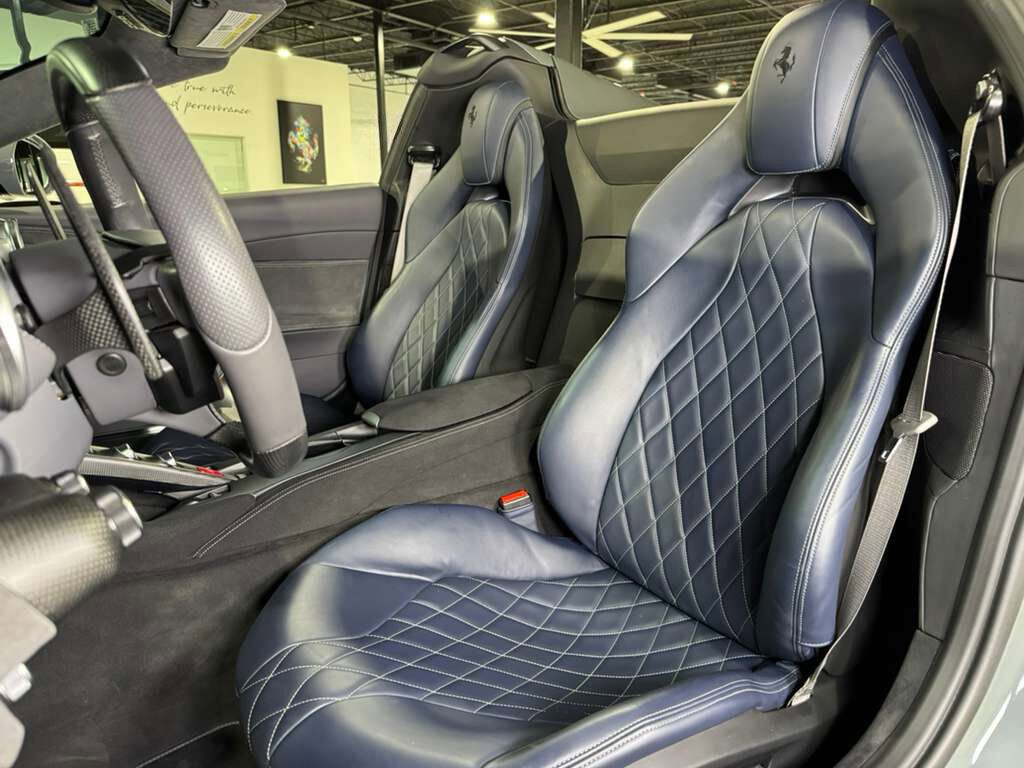 2021 Ferrari 812 GTS Grigio Medio paint, Blu Sterling interior,surround view camera system,JBL Professional audio & MORE! Fort Lauderdale FL