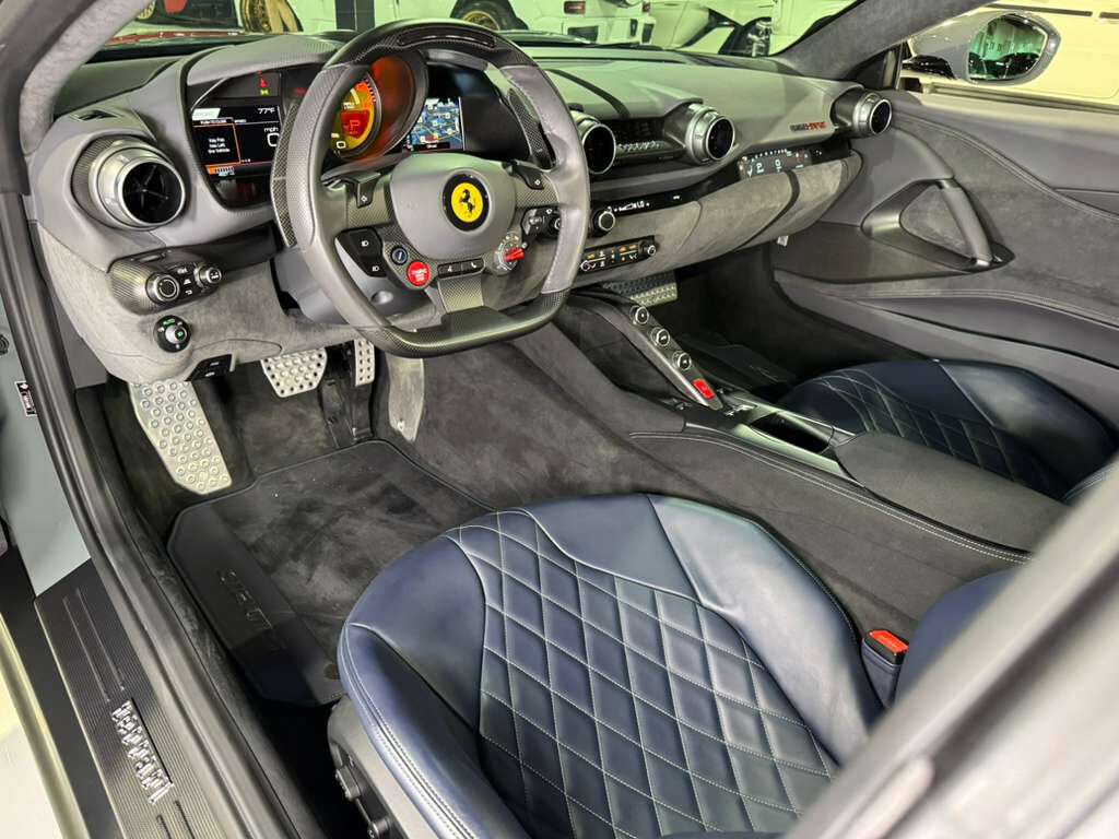 2021 Ferrari 812 GTS Grigio Medio paint, Blu Sterling interior,surround view camera system,JBL Professional audio & MORE! Fort Lauderdale FL
