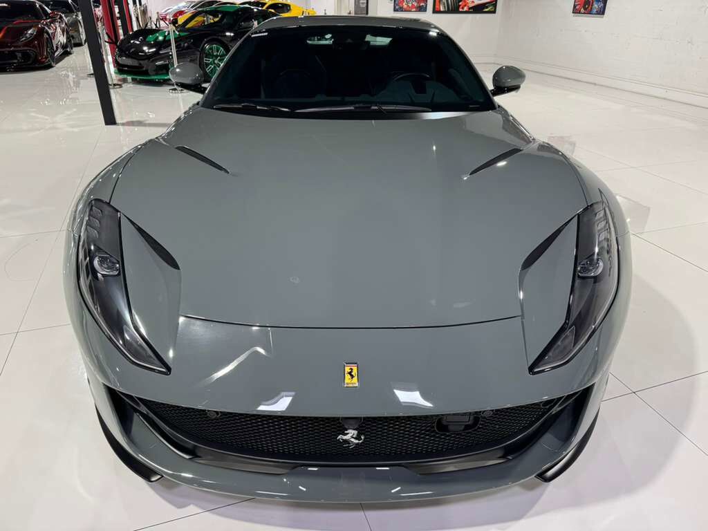 2021 Ferrari 812 GTS Grigio Medio paint, Blu Sterling interior,surround view camera system,JBL Professional audio & MORE! Fort Lauderdale FL