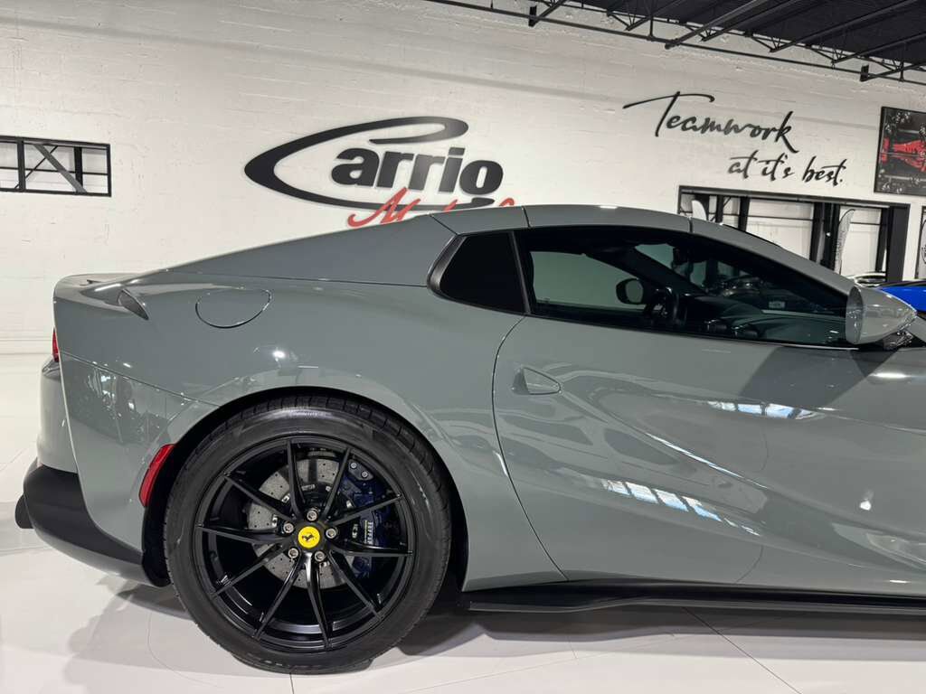 2021 Ferrari 812 GTS Grigio Medio paint, Blu Sterling interior,surround view camera system,JBL Professional audio & MORE! Fort Lauderdale FL