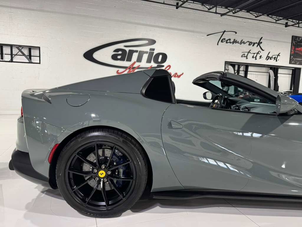2021 Ferrari 812 GTS Grigio Medio paint, Blu Sterling interior,surround view camera system,JBL Professional audio & MORE! Fort Lauderdale FL