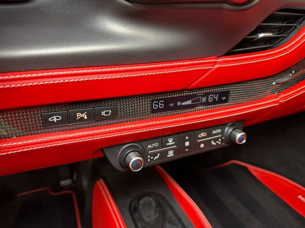 2021 Ferrari F8 Spider Bianco Avus paint, Rosso Ferrari interior, passenger display, adaptive frontlight system AND MORE!!! Fort Lauderdale FL