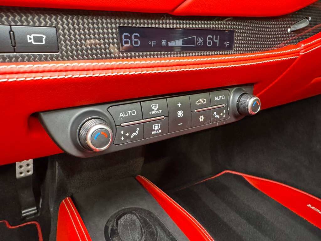 2021 Ferrari F8 Spider Bianco Avus paint, Rosso Ferrari interior, passenger display, adaptive frontlight system AND MORE!!! Fort Lauderdale FL