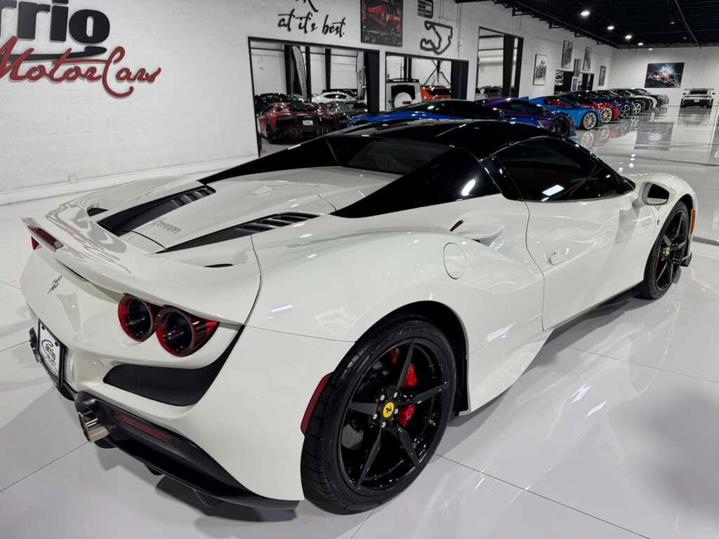 2021 Ferrari F8 Spider Bianco Avus paint, Rosso Ferrari interior, passenger display, adaptive frontlight system AND MORE!!! Fort Lauderdale FL