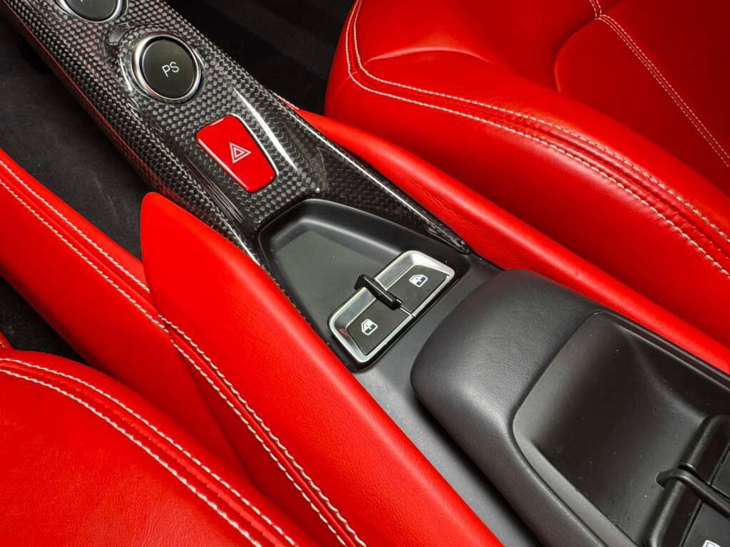 2021 Ferrari F8 Spider Bianco Avus paint, Rosso Ferrari interior, passenger display, adaptive frontlight system AND MORE!!! Fort Lauderdale FL