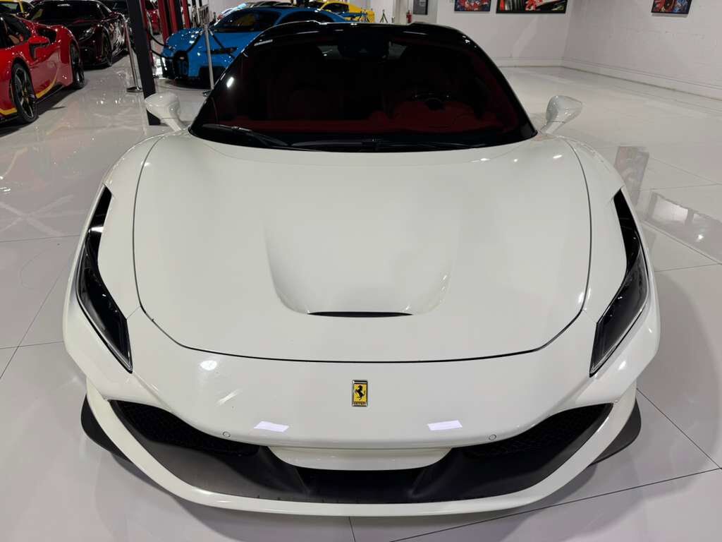2021 Ferrari F8 Spider Bianco Avus paint, Rosso Ferrari interior, passenger display, adaptive frontlight system AND MORE!!! Fort Lauderdale FL